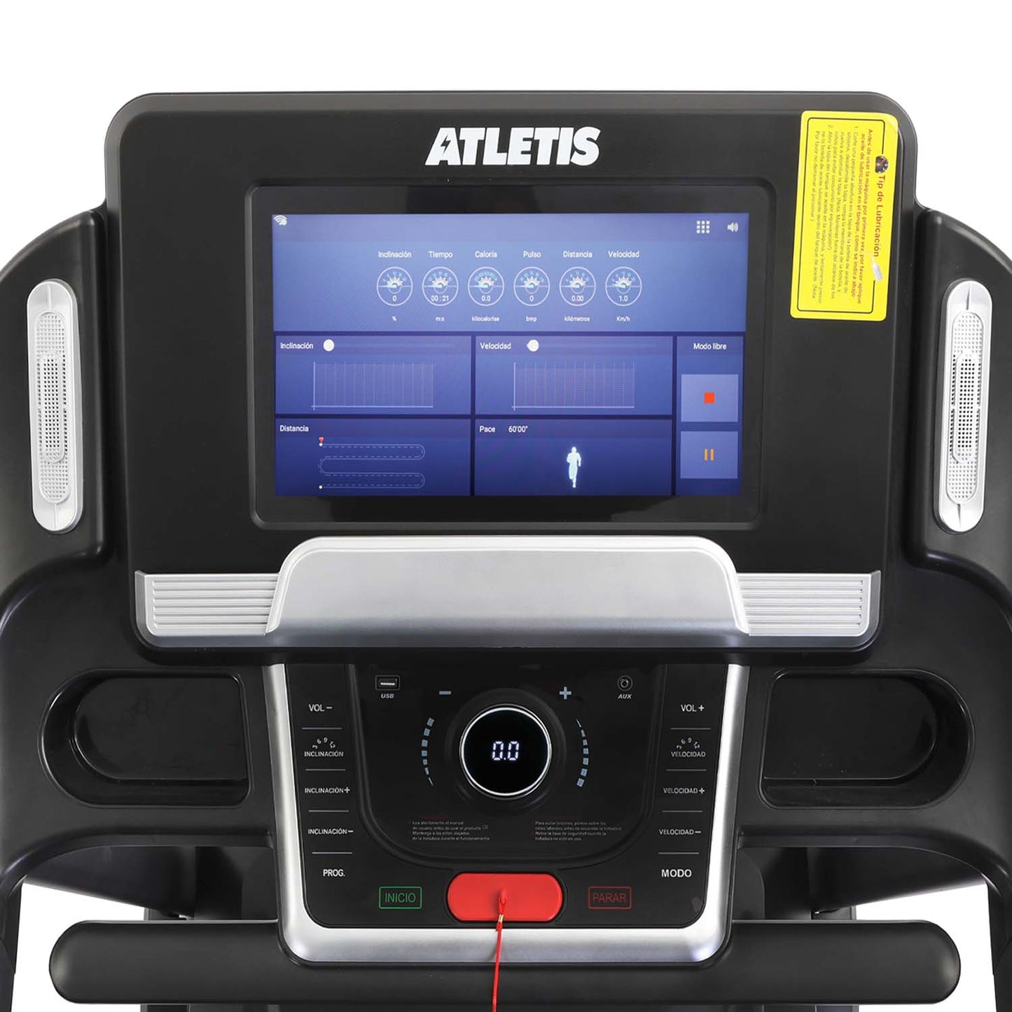 Trotadora Profesional X3500 20 km/h 3.5 HP Pantalla Táctil