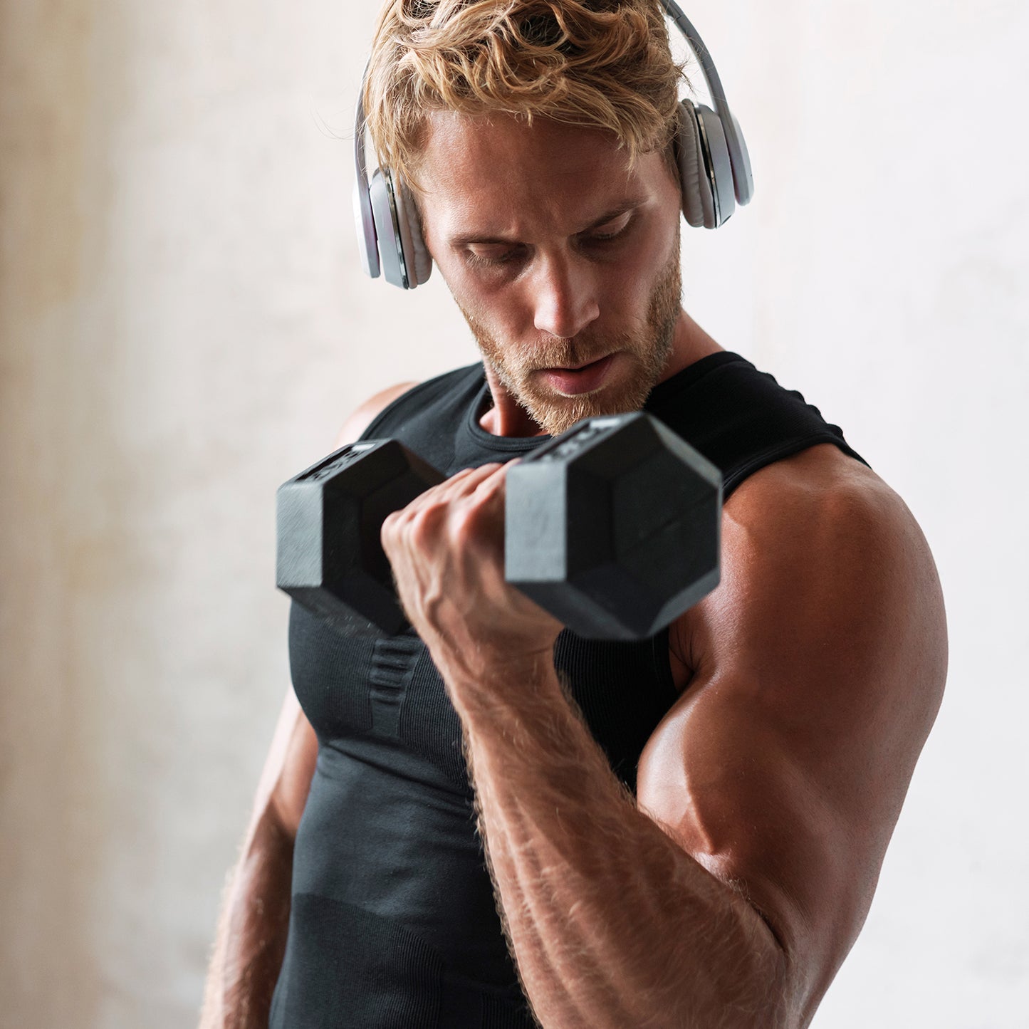 Mancuerna Hexagonal 30 Kg Negro