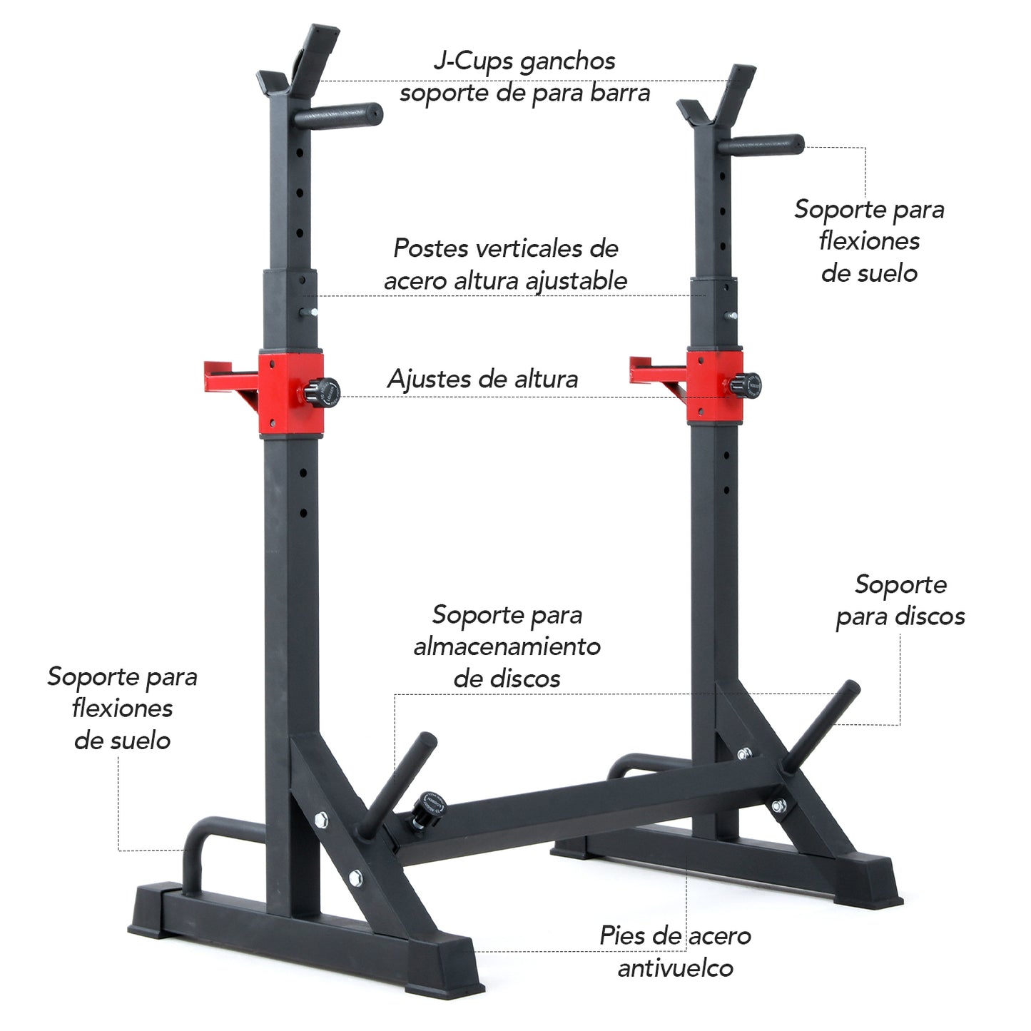 Squat Rack Atletis Force Line 200