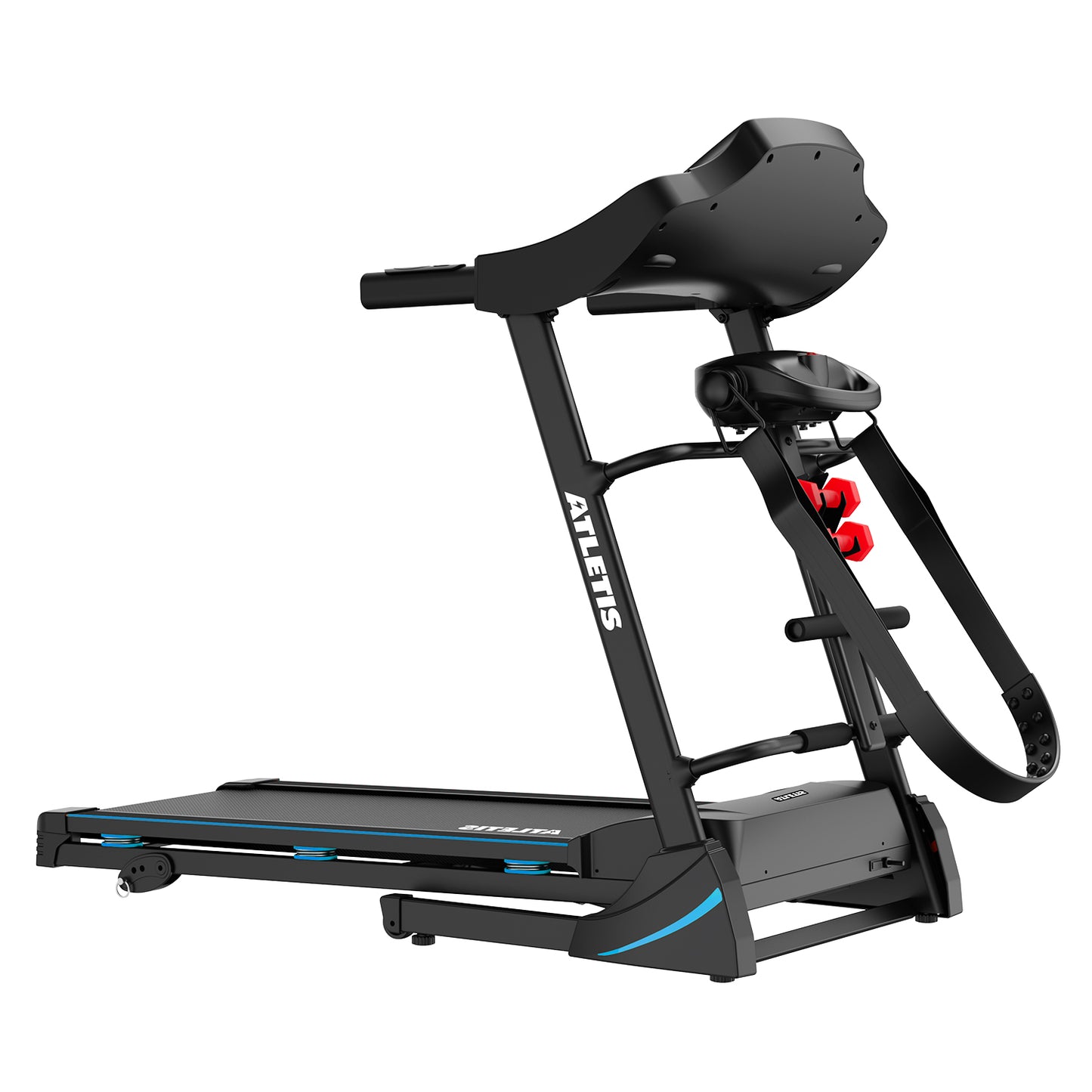 Trotadora Eléctrica A100 Plus con MP3 y USB Negro