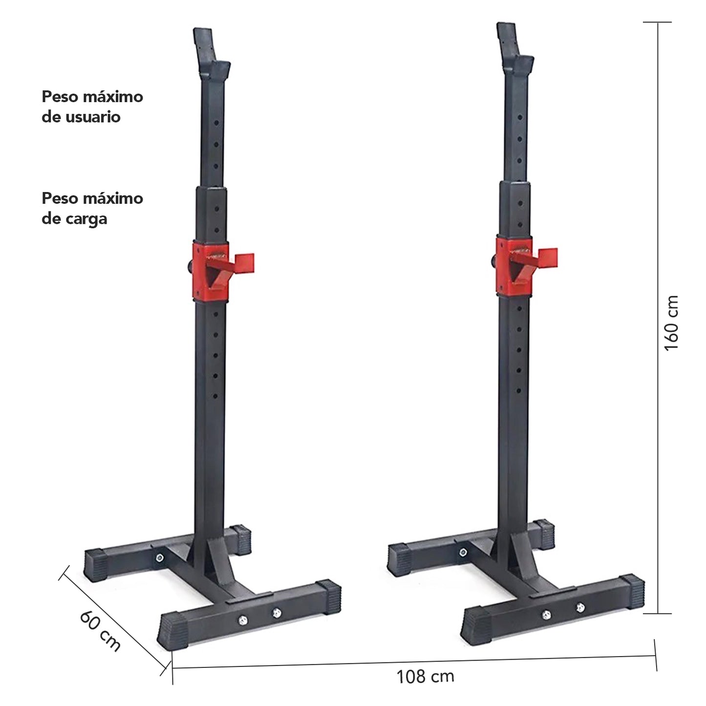 Squat Rack Atletis Force Line 100