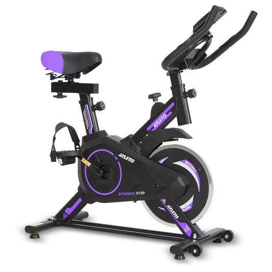 Bicicleta Spinning K100 Morado