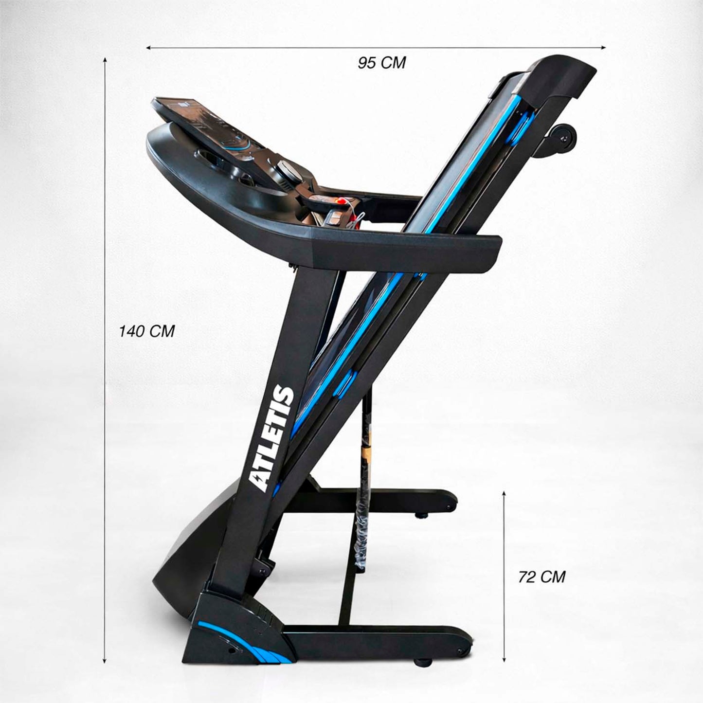 Trotadora X900 16 km/h 2.0 HP Inclinación Auto