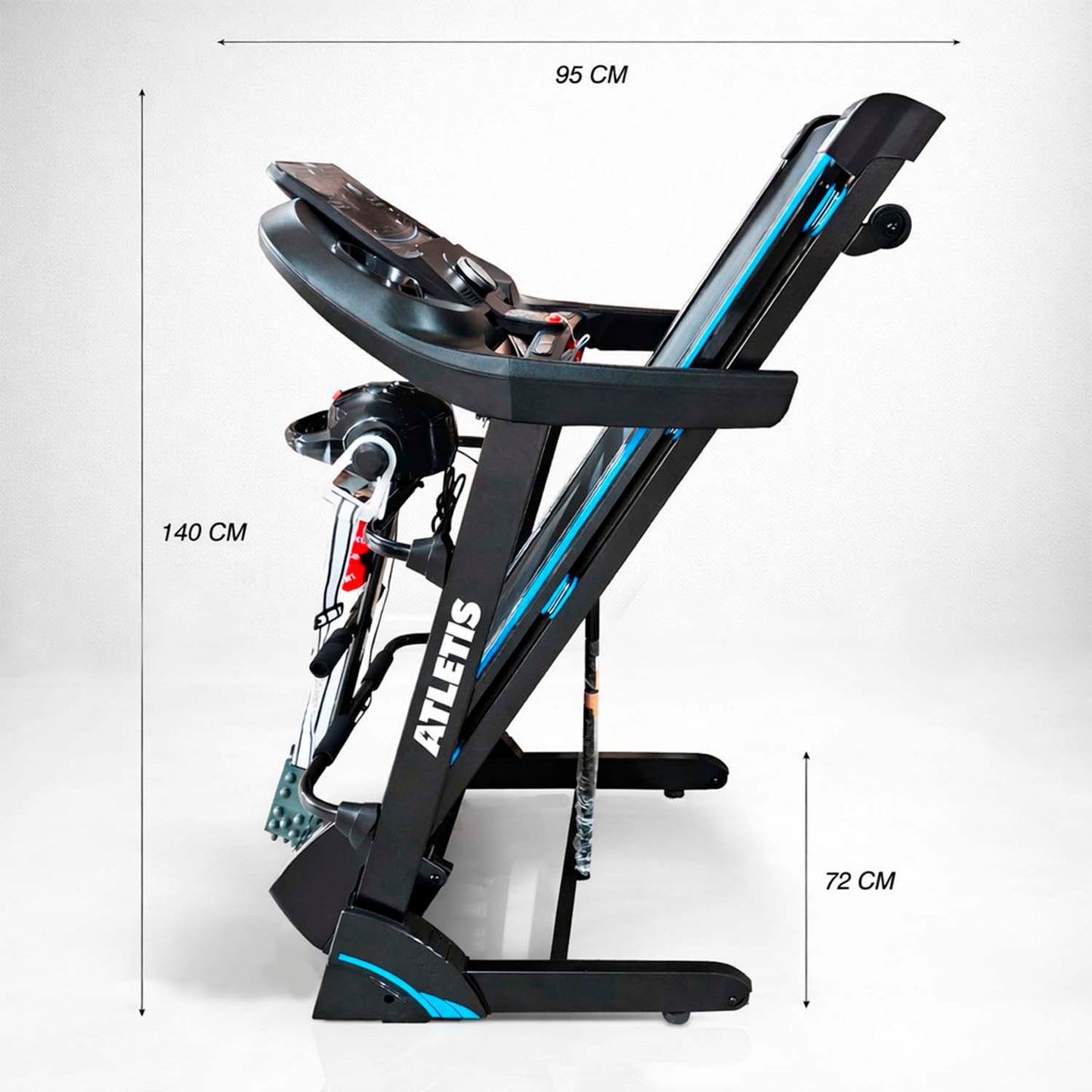 Trotadora X900 Ultra 16km/h 2.0 HP Multifunción